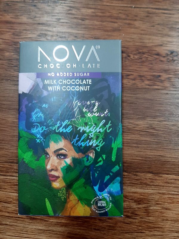 Nova Milk Chocolate with Coconut - No added sugar