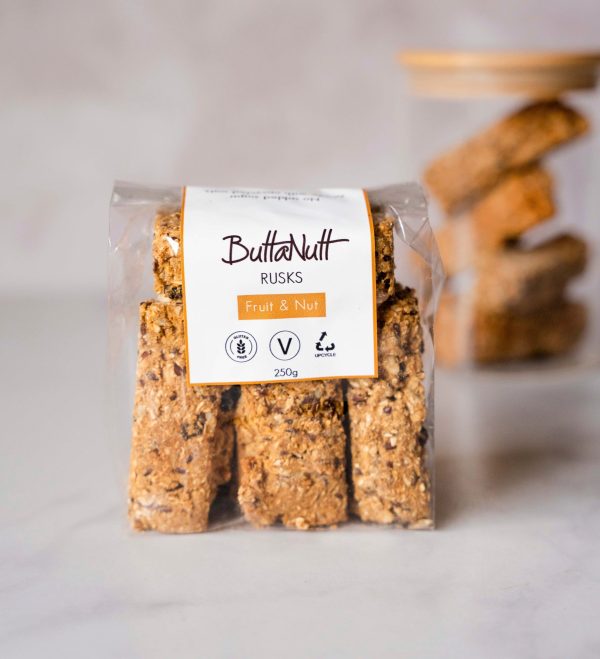 Buttanutt Gluten Free Rusks 250g
