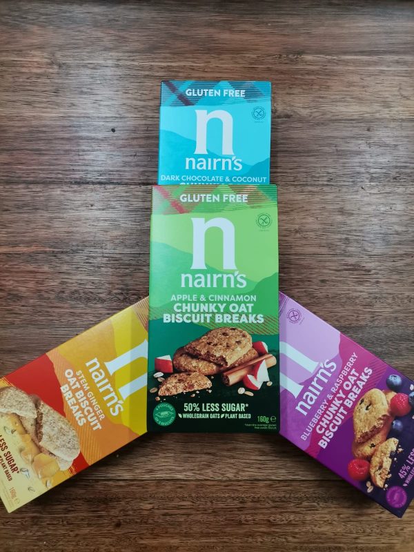Nairn's Apple & Cinnamon Oat Biscuits