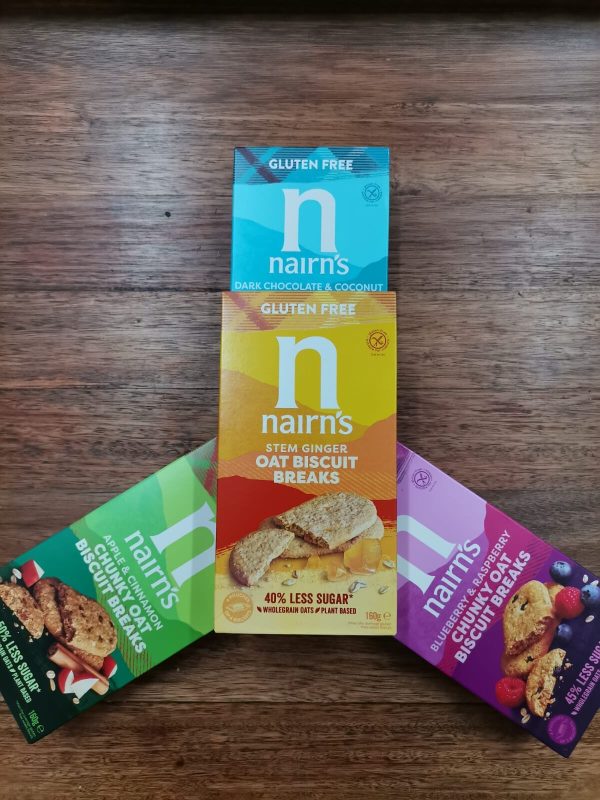 Nairn's Stem Ginger Oat Biscuits