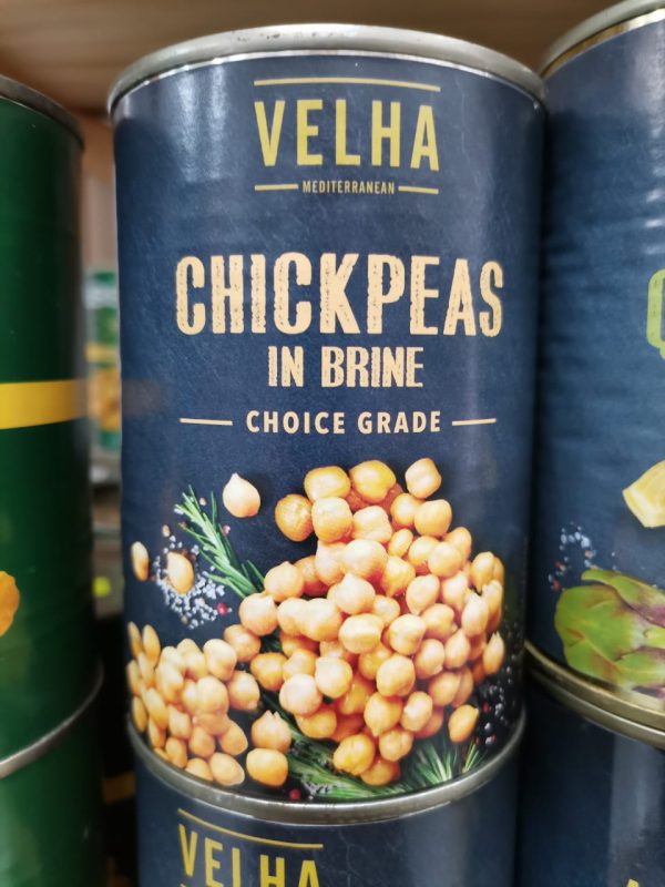 VELHA Chickpeas in Brine