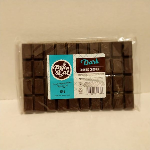 Bake & Eat Cooking Chocolate. Dark Choc