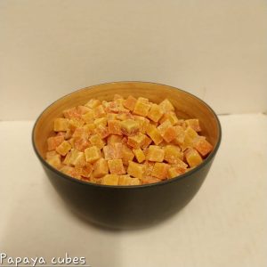 Papaya Cubes
