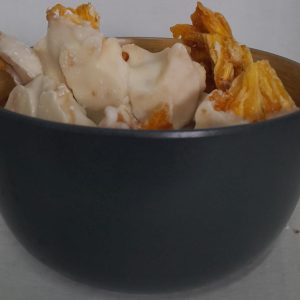 Yoghurt Dipped Pineapple