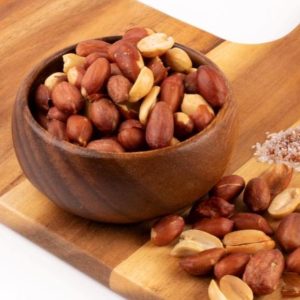 Red skin peanuts